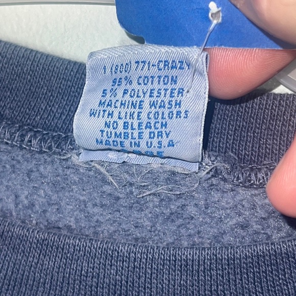 Vintage Crazy Shirts With Tag Crewneck Sweatshirt Gecko Lizard Las Vegas Large. - Picture 6 of 9